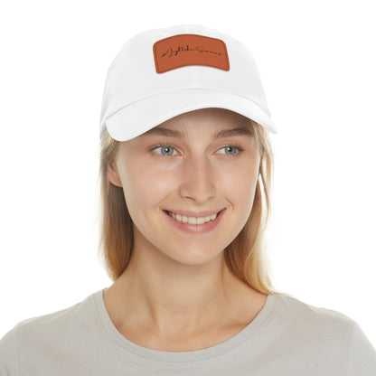 #LightskinSummer Dad Hat with Leather Patch
