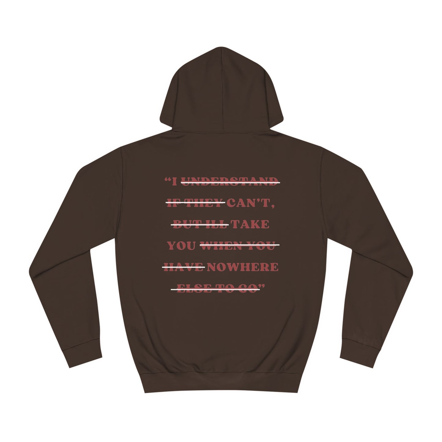 "I can't take you nowhere" | "On My Worst Behavior" | Unisex College Hoodie [Colorways]