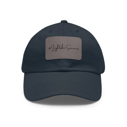 #LightskinSummer Dad Hat with Leather Patch
