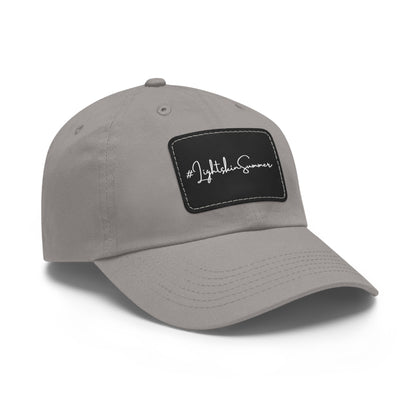 #LightskinSummer Dad Hat with Leather Patch