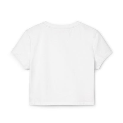 "On My Worst Behavior" | Women's Baby Crop Tee [Colorways]