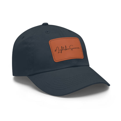 #LightskinSummer Dad Hat with Leather Patch