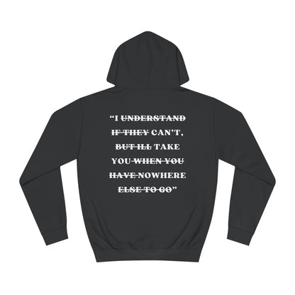 "I can't take you nowhere" | "On My Worst Behavior" | Unisex College Hoodie [Colorways]