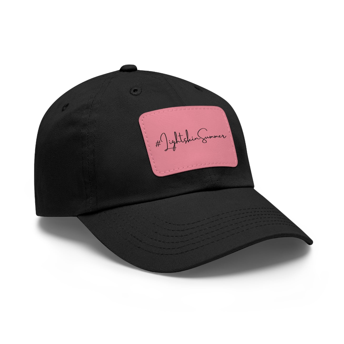 #LightskinSummer Dad Hat with Leather Patch