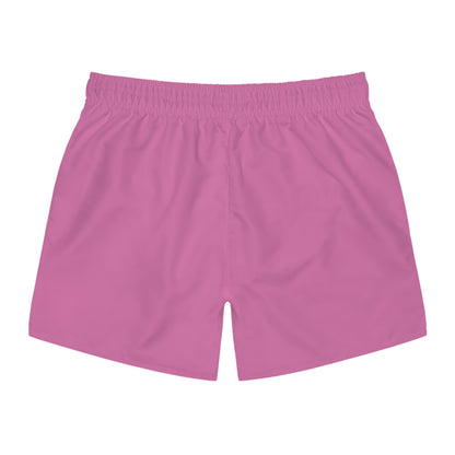 LSS Heart Logo Swim Trunks | Light Pink