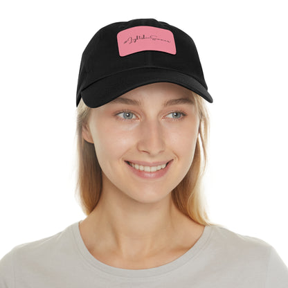 #LightskinSummer Dad Hat with Leather Patch