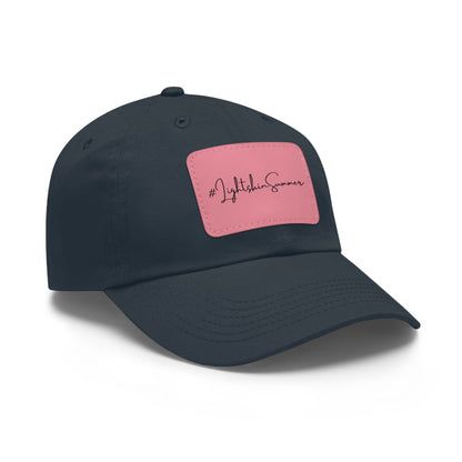 #LightskinSummer Dad Hat with Leather Patch