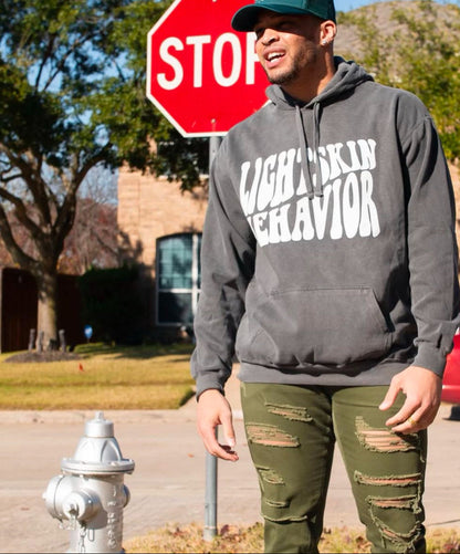 Heavyweight Lightskin Behavior - Streetwear Hoodie [Colorways]