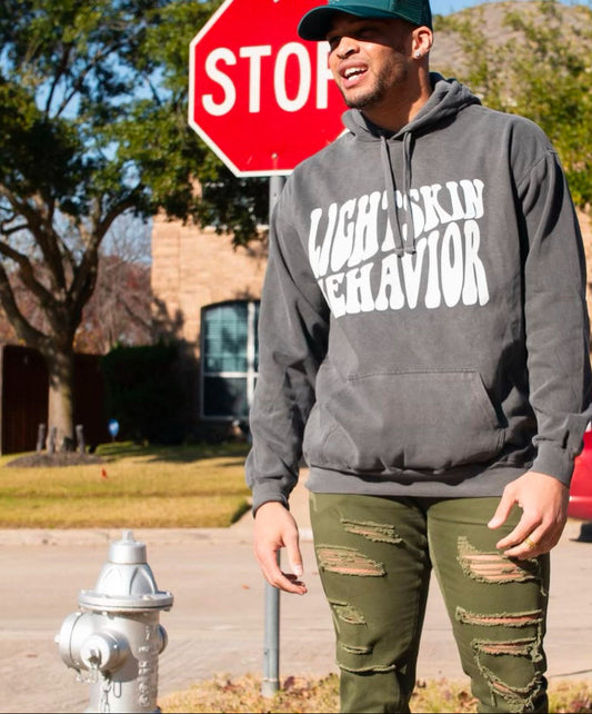 Heavyweight Lightskin Behavior - Streetwear Hoodie [Colorways]